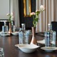 Mineral water and sparkling water during the meeting